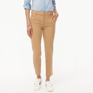 NWOT J. Crew women’s Ruby dress pants tan